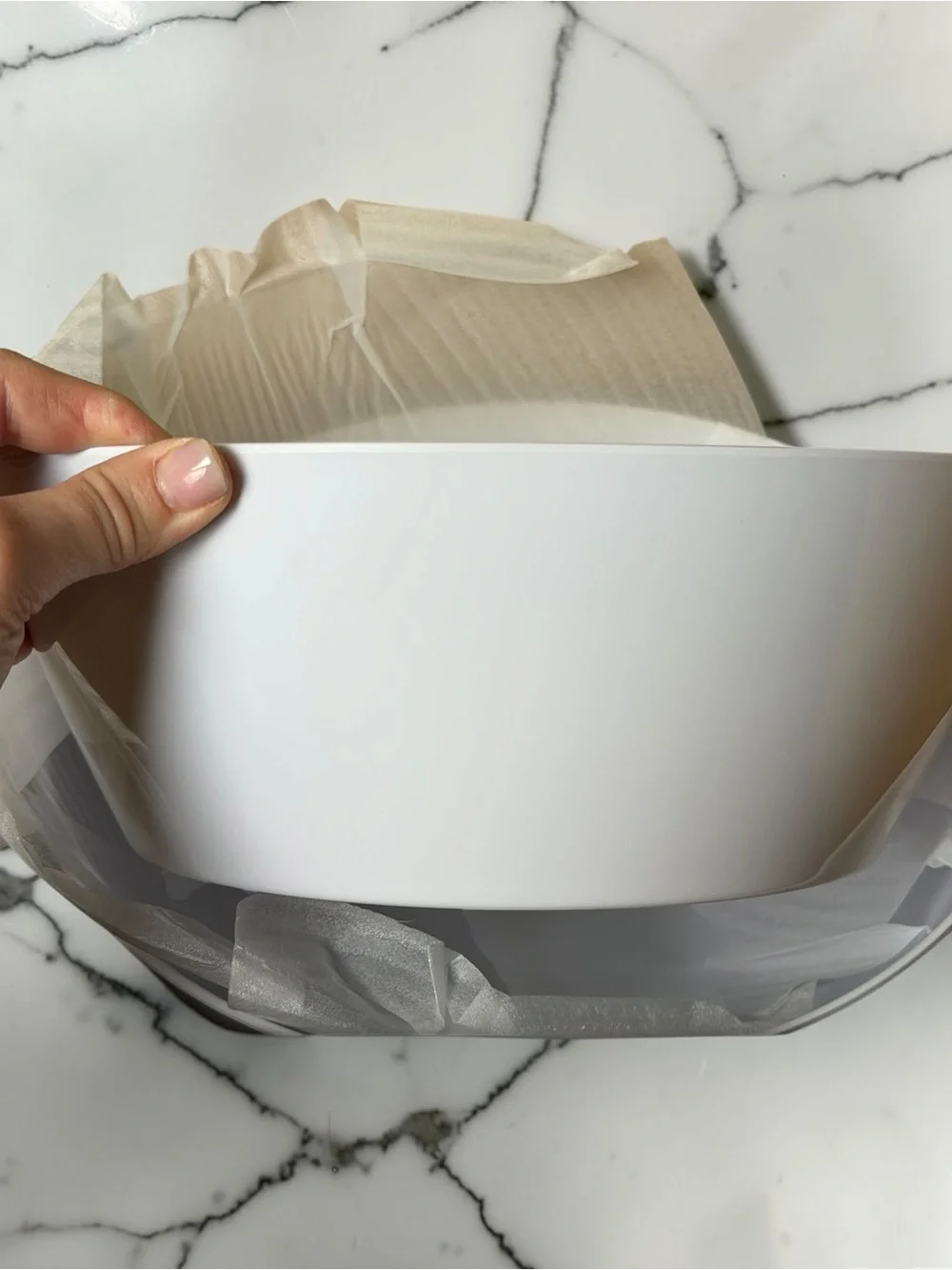Set of 2 NEW White Melamine Serving Bowls 11.5” Large Salad Pasta Bowl